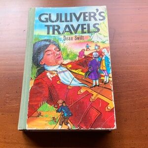 Vintage Gulliver’s Travels by Dean Swift edited edition 1970 Reprinted 1971